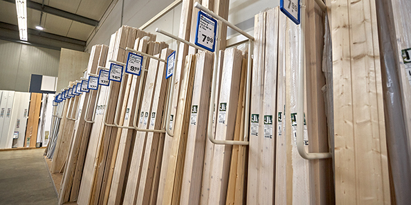 Bauzentrum LIEDER: Holz